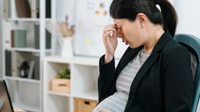 El estrés prenatal es un factor de riesgo potencial de enfermedad cardiovascular en los hijos en el futuro.